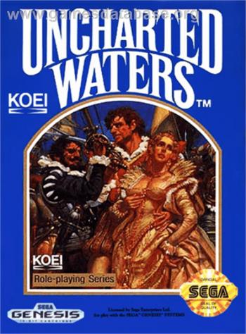 Cover Uncharted Waters for Genesis - Mega Drive